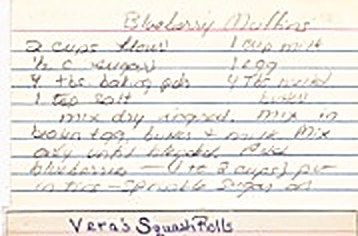 Blueberry Muffins