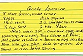 Quiche Lorraine