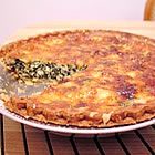 Spinach, Feta and Mushroom Quiche